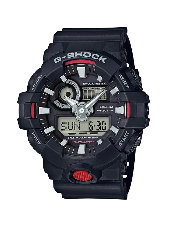Reloj Casio Original Hombre G-Shock Ga-700-1adr Negro