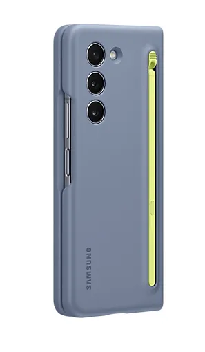 Estuche Para Celular Galaxy Z Fold 5 Slim S Pen Case Color Azul 