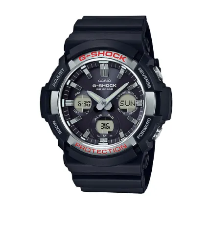 Reloj Casio Original G-Shock Gas-100-1adr Hombre Color Negro