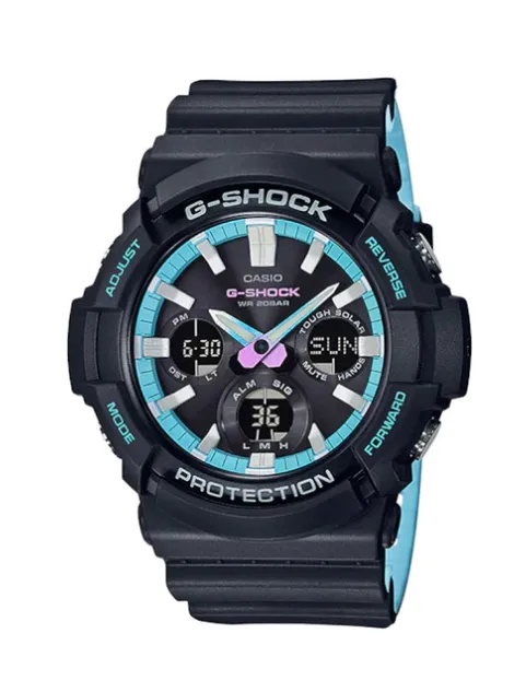 Reloj Casio Original G-Shock Gas-100pc-1adr  Hombre Color Negro