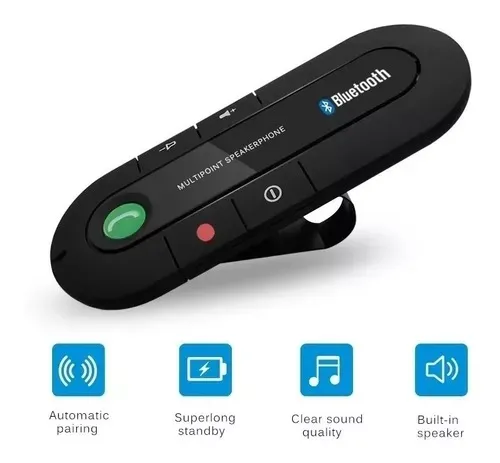 Control Bluetooth Para Carro Llamadas Manos Libres Hands-free