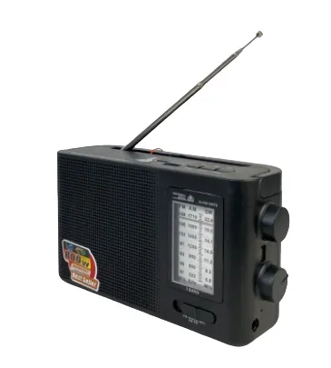 Radio 3 Bandas Con Panel Solar 5v 1w (Monzu) Ref: IU-R910BTS