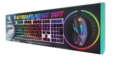 Combo Teclado Mouse Gamer Rgb Yelandar  (Huge) Ref: Jx-kt288