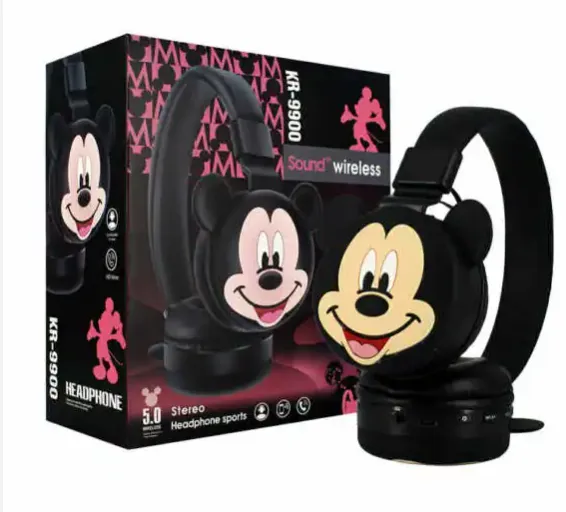 Diadema Bluetooth Diseños Mickey Mouse