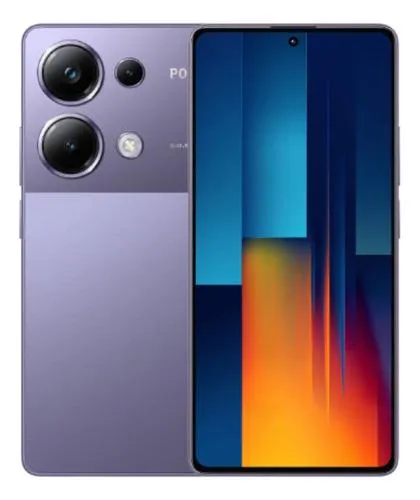 Celular Xiaomi Poco M6 Pro 12gb 512gb Púrpura + Audifonos