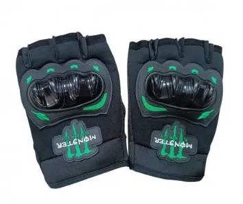 Guantes Deportivos Monster Energy Negro