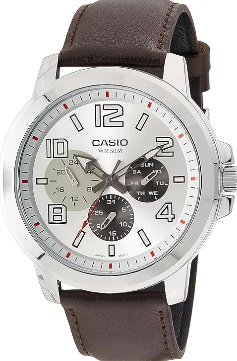Reloj Original Casio Mtp-X300l-7avdf Cafe