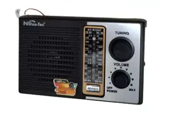 Radio Recargable Básico 4 Bandas Nano Tec (Elec. Pre) Ref: NT-R1047