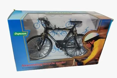 Bicicleta De Montaña En Miniatura, Escala 1:10, Juguete de Colección, Ref: OUP-001