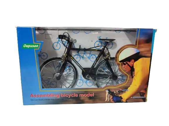 Bicicleta De Montaña En Miniatura, Escala 1:10, Juguete de Colección, Ref: OUP-001