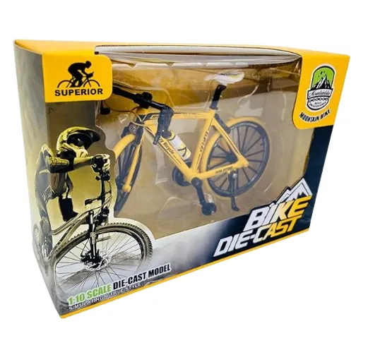 Bicicleta De Montaña En Miniatura, Escala 1:10, Juguete de Colección, Ref OUP-002