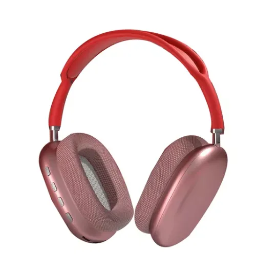 Audífonos Bluetooth Diadema P9 Rojo