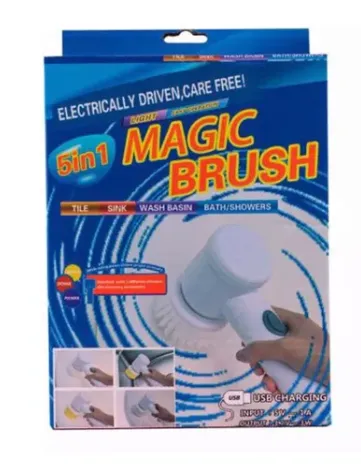  Cepillo Eléctrico, Para Lavado De Superficies, Magic Brush, Ref: PB-1