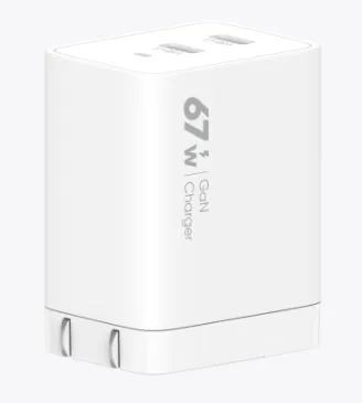 Adaptador Para Cargador Vidvie 67watts 2 Puertos Tipo C Plm351