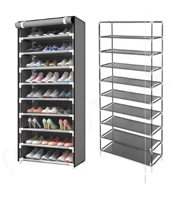 Organizador Zapatero, Closet De Zapatos, 9 Niveles 27 Pares Tela Ref: R19