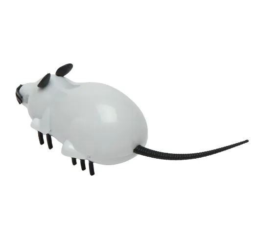 Juguete Raton Robot Para Gatos Gris