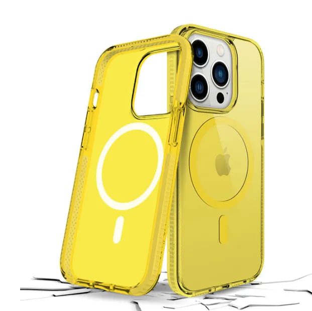 Estuche Prodigee Color Limón, iPhone 15 Pro Max, Safette Neo Ref: Safette-Limón
