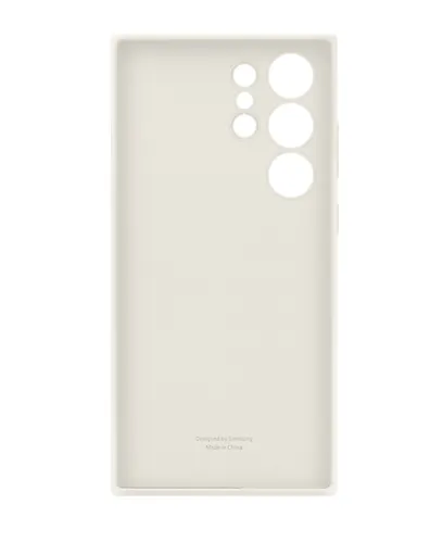 Estuche Silicon Case Para Celular Samsung Galaxy S23 Ultra Blanco Original 