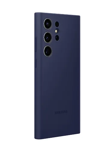 Estuche Silicon Case Para Celular Samsung Galaxy S23 Ultra Azul Original