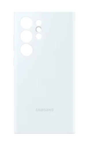 Silicone Case Samsung Galaxy S24 Ultra Original Blanco