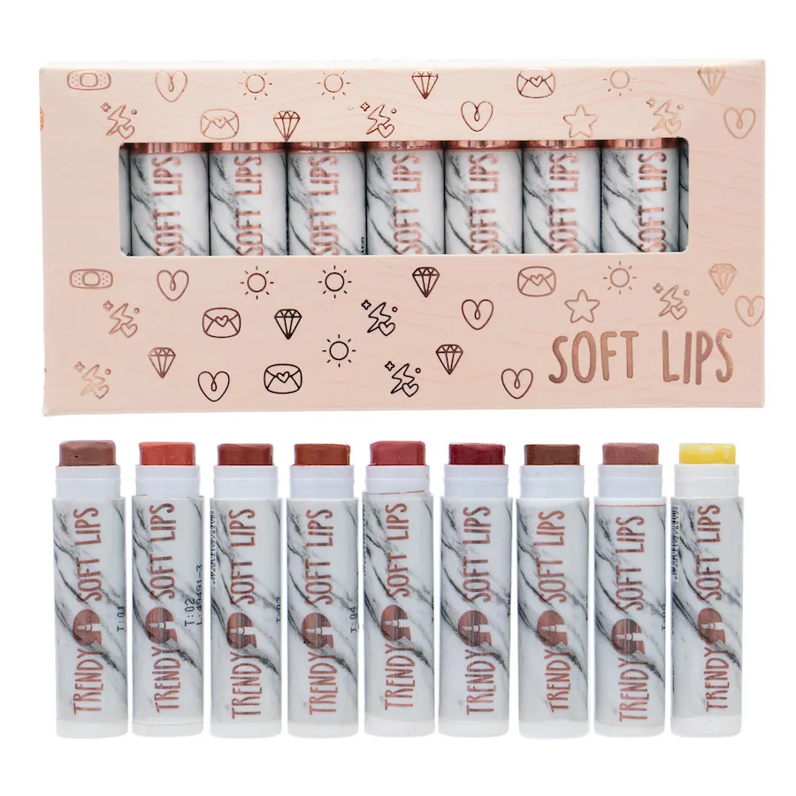Trendy Soft Lips Caja x 9 Tonos Slc786