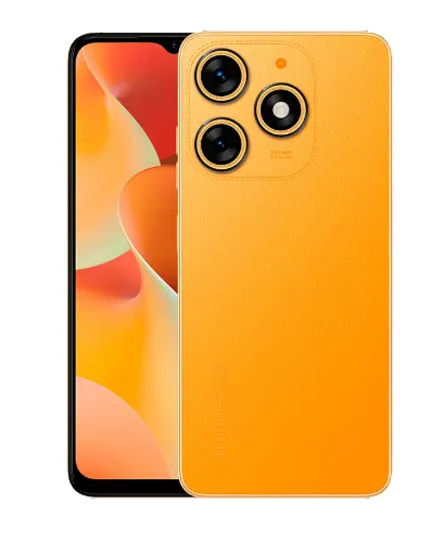 Celular Tecno Spark 10c 128+16gb Ram Naranja + Audifonos 
