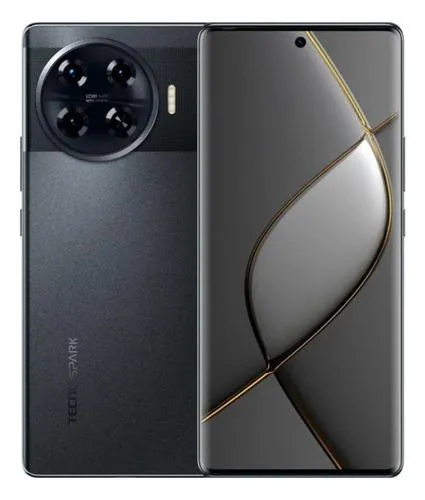 Celular Negro Tecno Spark 20 Pro + 256gb 8ram + Audifonos