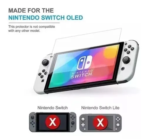 Vidrio Templado, Nintendo Switch Oled