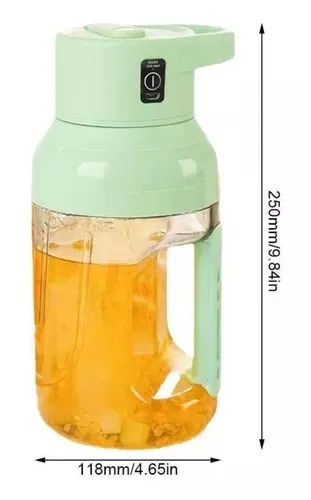 Botella Mini Licuadora Recargable 1500ml Ton-tonjuice