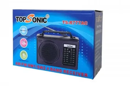 Radio AM FM SW1 Top Sonic (Monzu) Ref: TS-R777AC