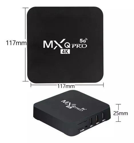 Convertidor A Smart Tv Box Mxq Pro 4k Wifi 5g 2gb TVBOX