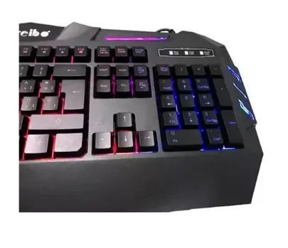 Combo Gamer Teclado + Mouse Weibo Rgb (Huge) Ref: Wb-520 