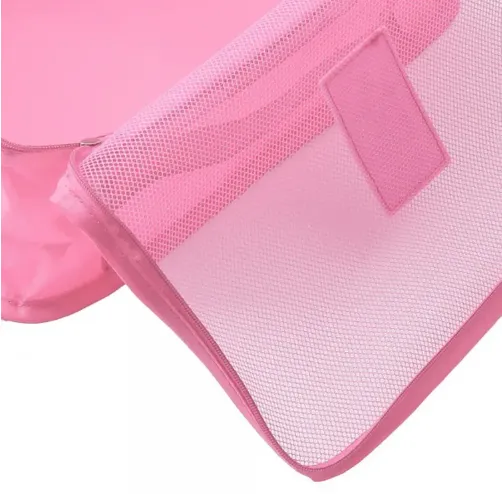 Organizador De Viaje X6 Bolsas De Almacenamiento De Equipaje Rosa