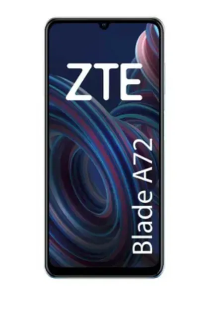 Celular Zte Blade A72 3gb Ram / 64gb Rom  + Audífonos Azul 