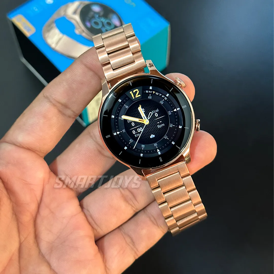 Smartwatch Metalico Original G-TIDE R1 Goldman Reloj Inteligente Sumergible 
