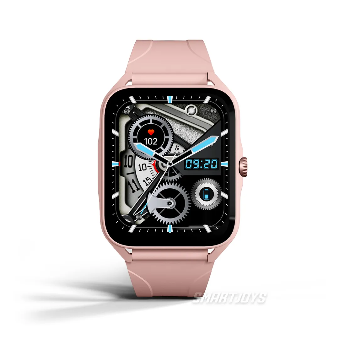 Reloj Inteligente Smartwatch G-TIDE Q1 Rosa IP68 Sumergible 