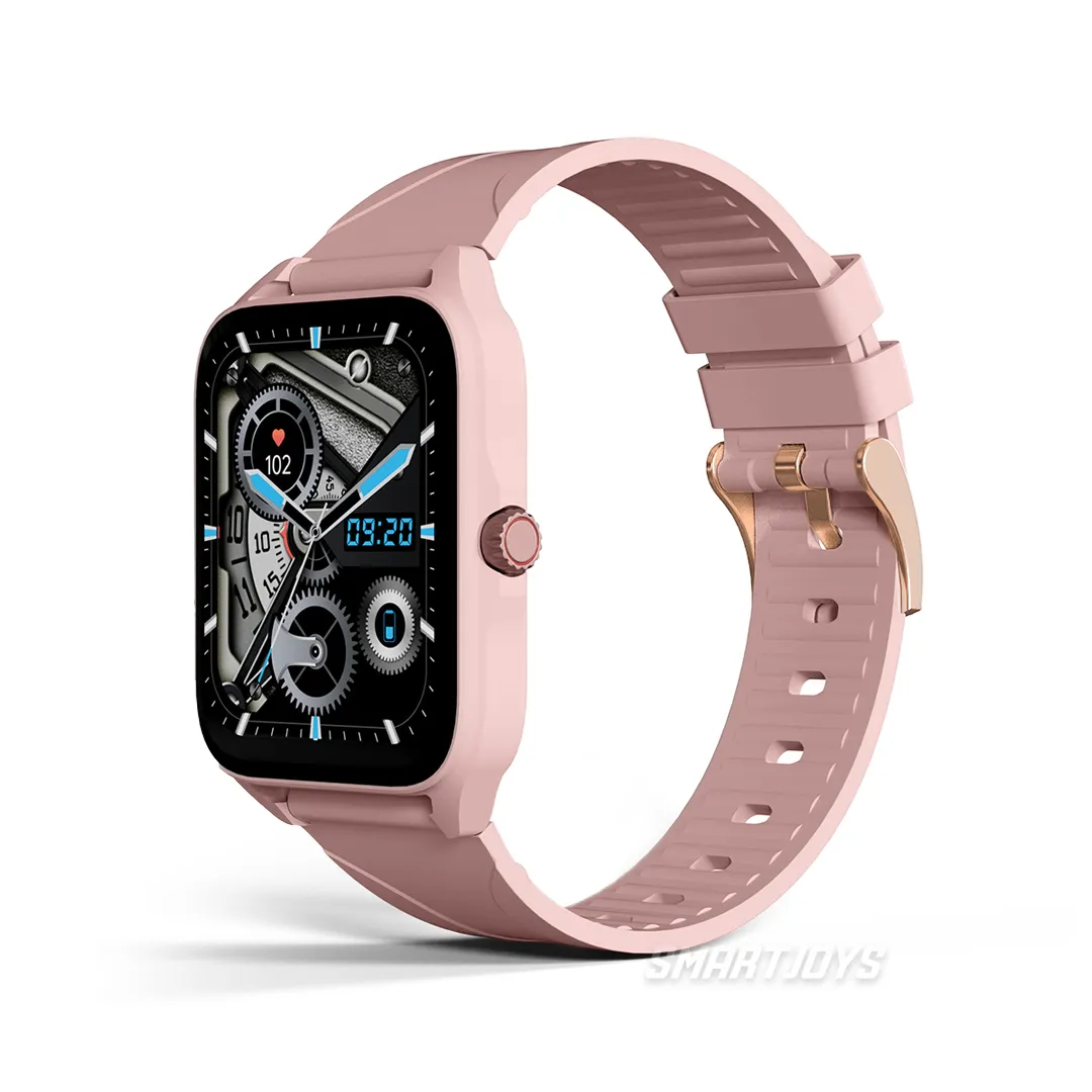 Reloj Inteligente Smartwatch G-TIDE Q1 Rosa IP68 Sumergible 