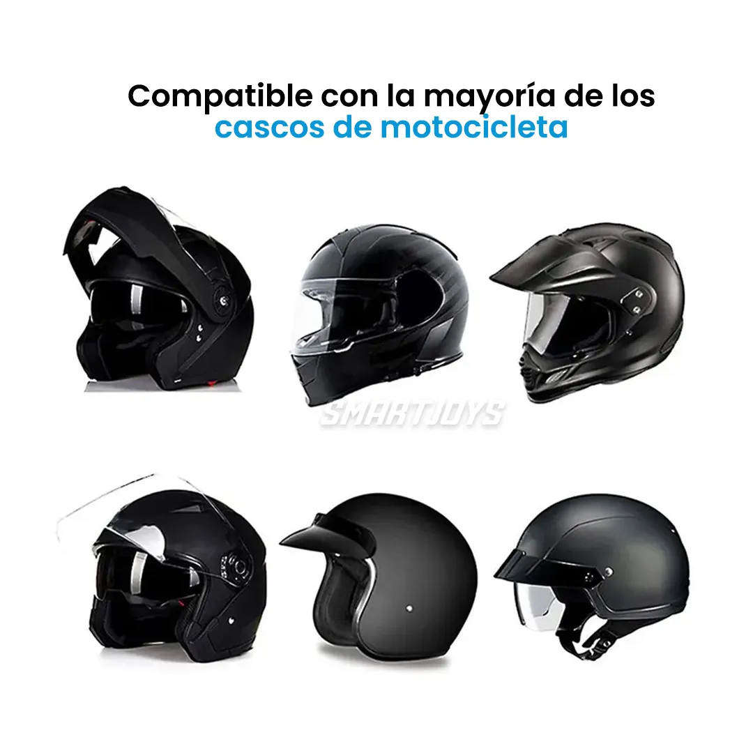 Audífonos Bluetooth Para Casco De Moto