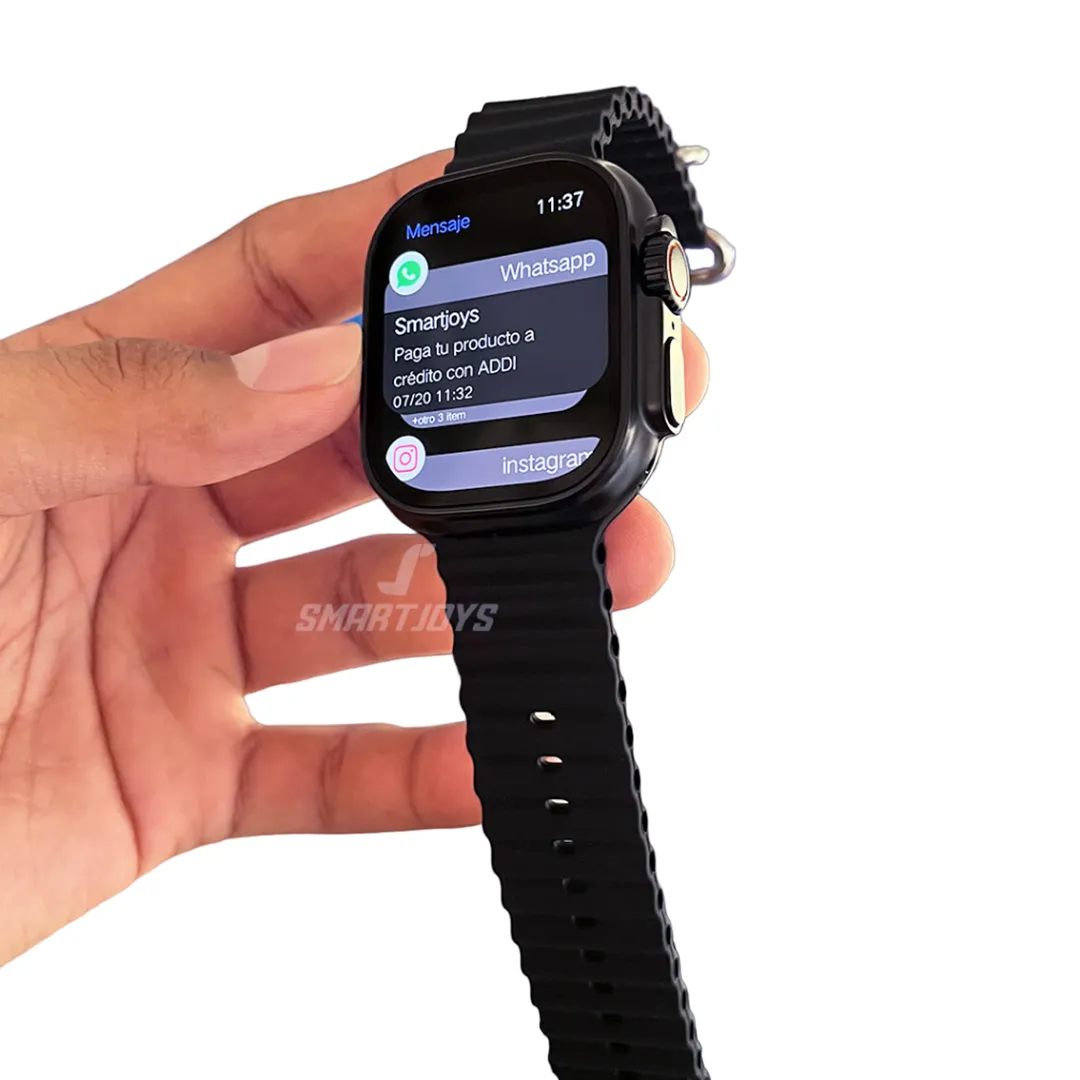 	 Smartwatch G-TIDE ULTRA Negro + Manilla de Obsequio