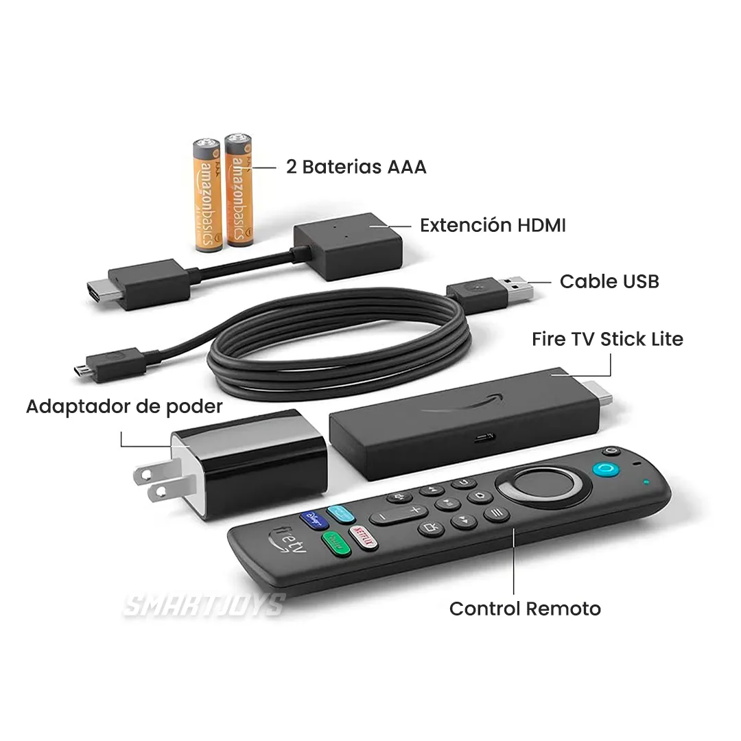 Amazon Fire Tv Stick 3ra Generación Original Convertidor a Smart TV Control Por Voz