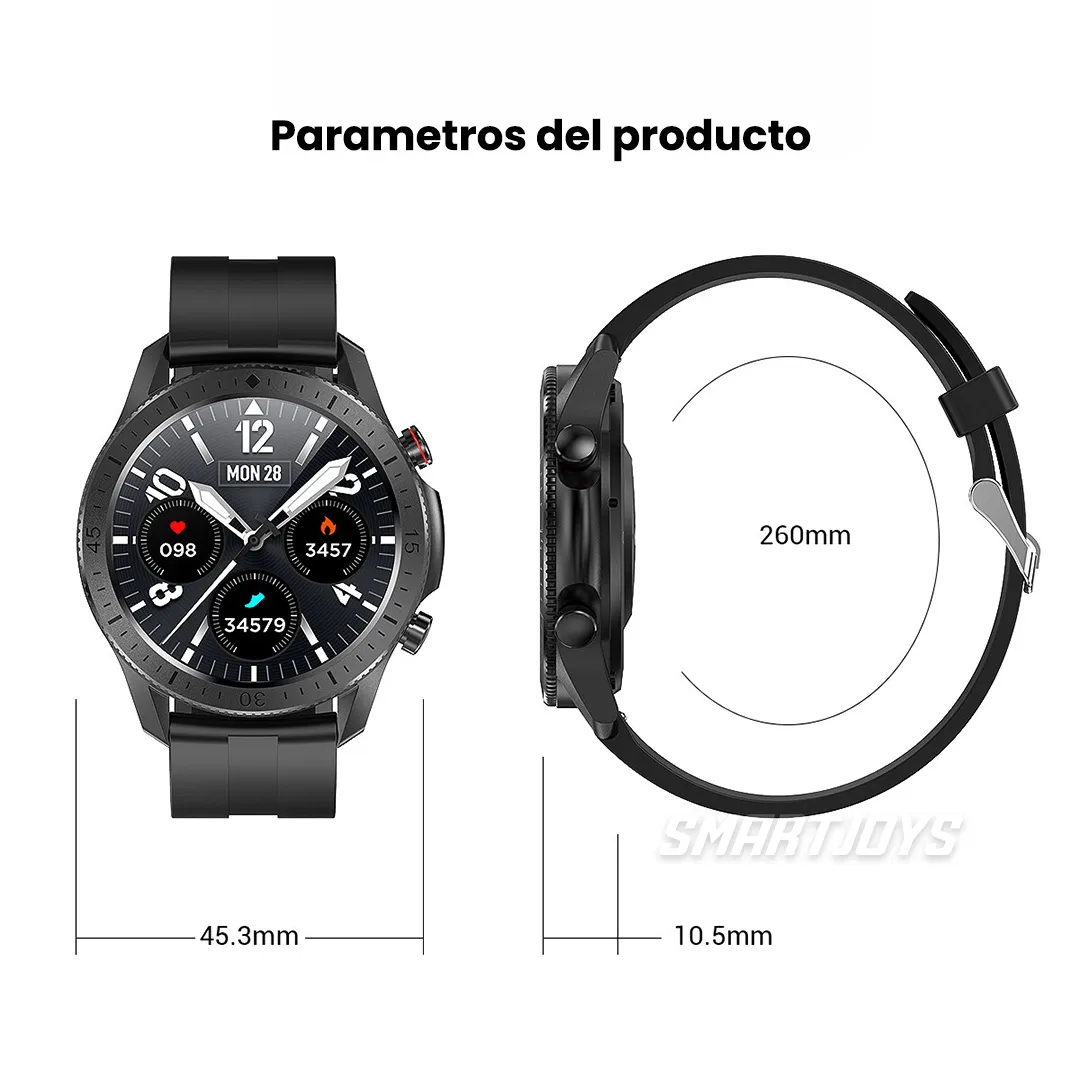 Reloj Inteligente Smartwatch MOBULAA SK5 Original + 2 Pulsos