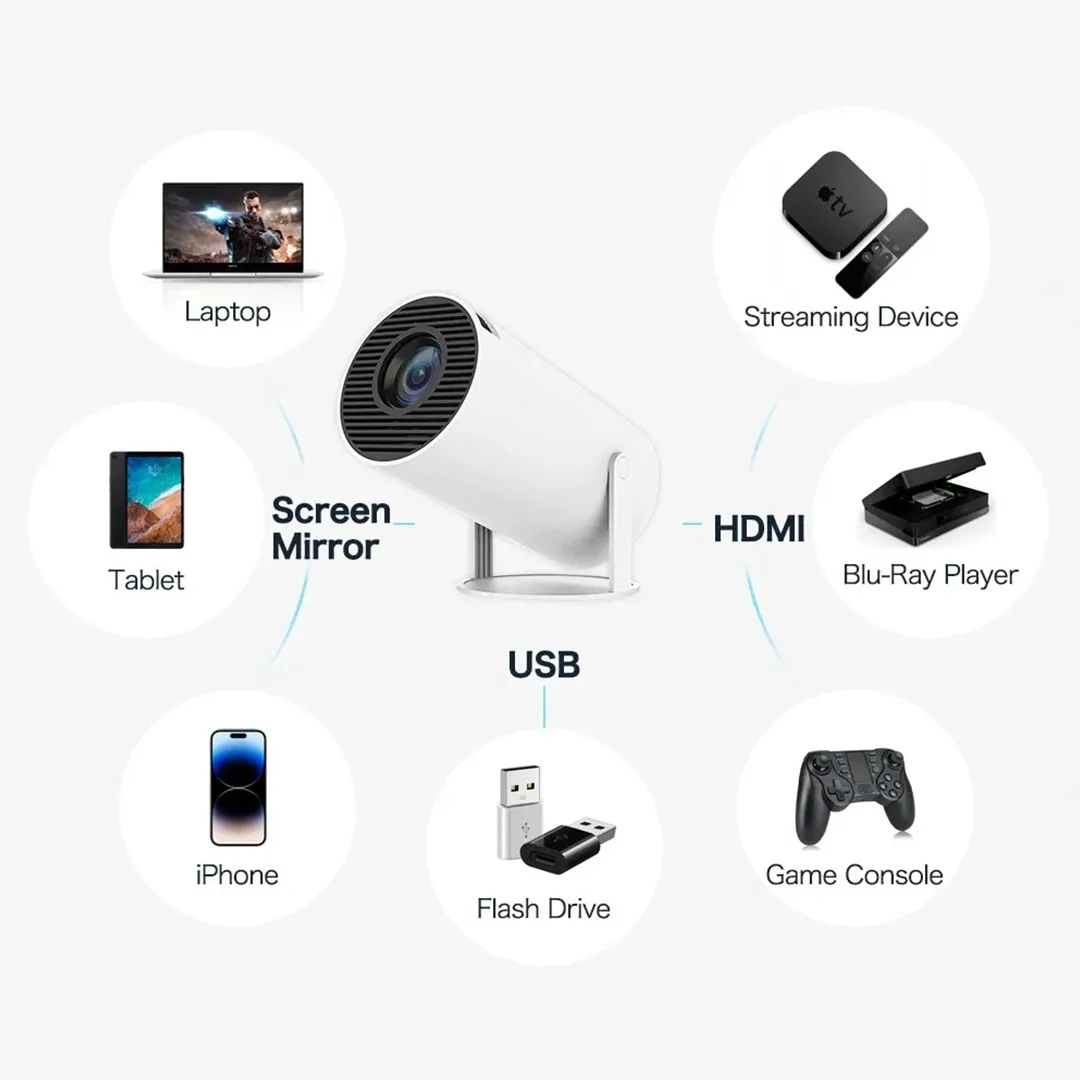 Videobeam Proyector Android HY300
