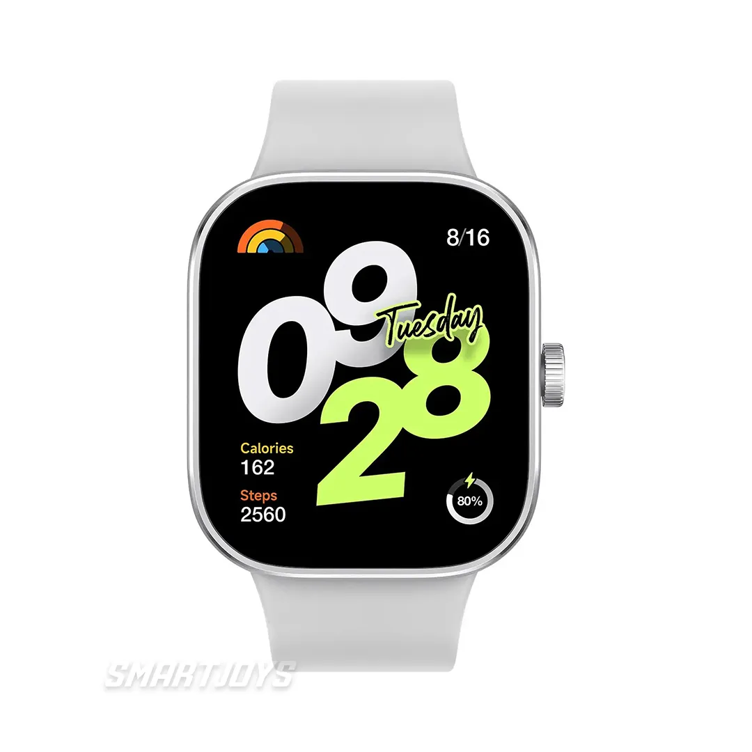 Reloj Inteligente Original Smartwatch Redmi Watch 4 Plateado