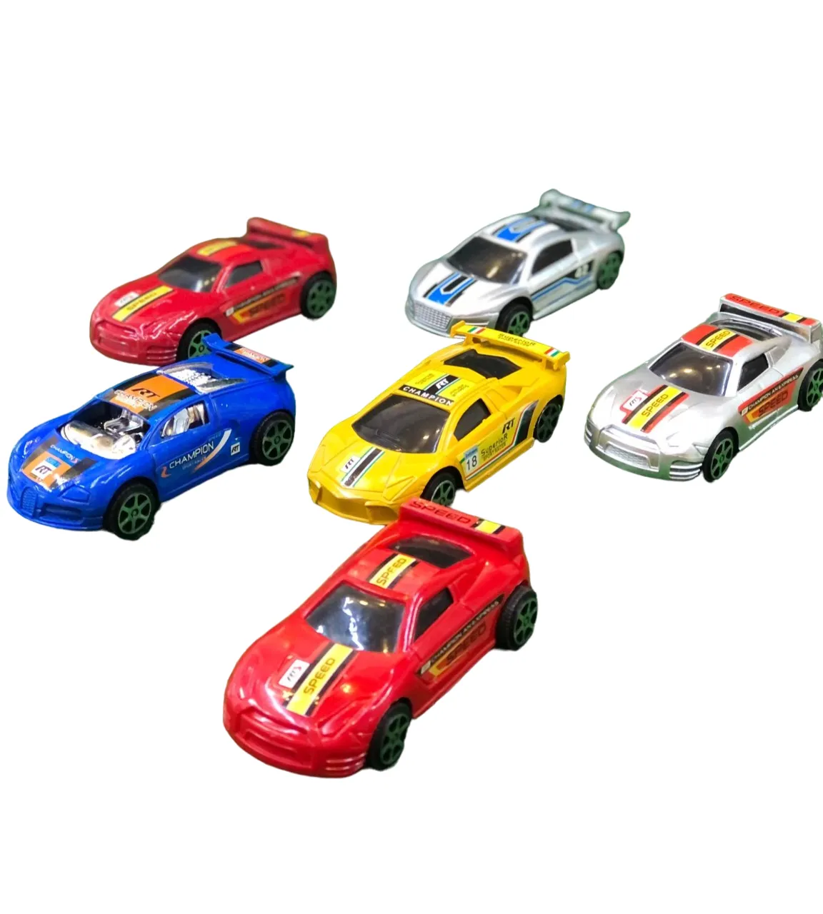 Set de Carros x6 Speed Card