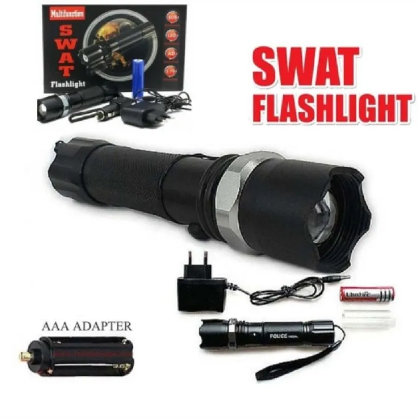 Linterna Led Tp Americana Multifuncional Swat Flashlight