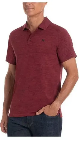 Camiseta Polo Para Hombre Hurley Roja Talla L 