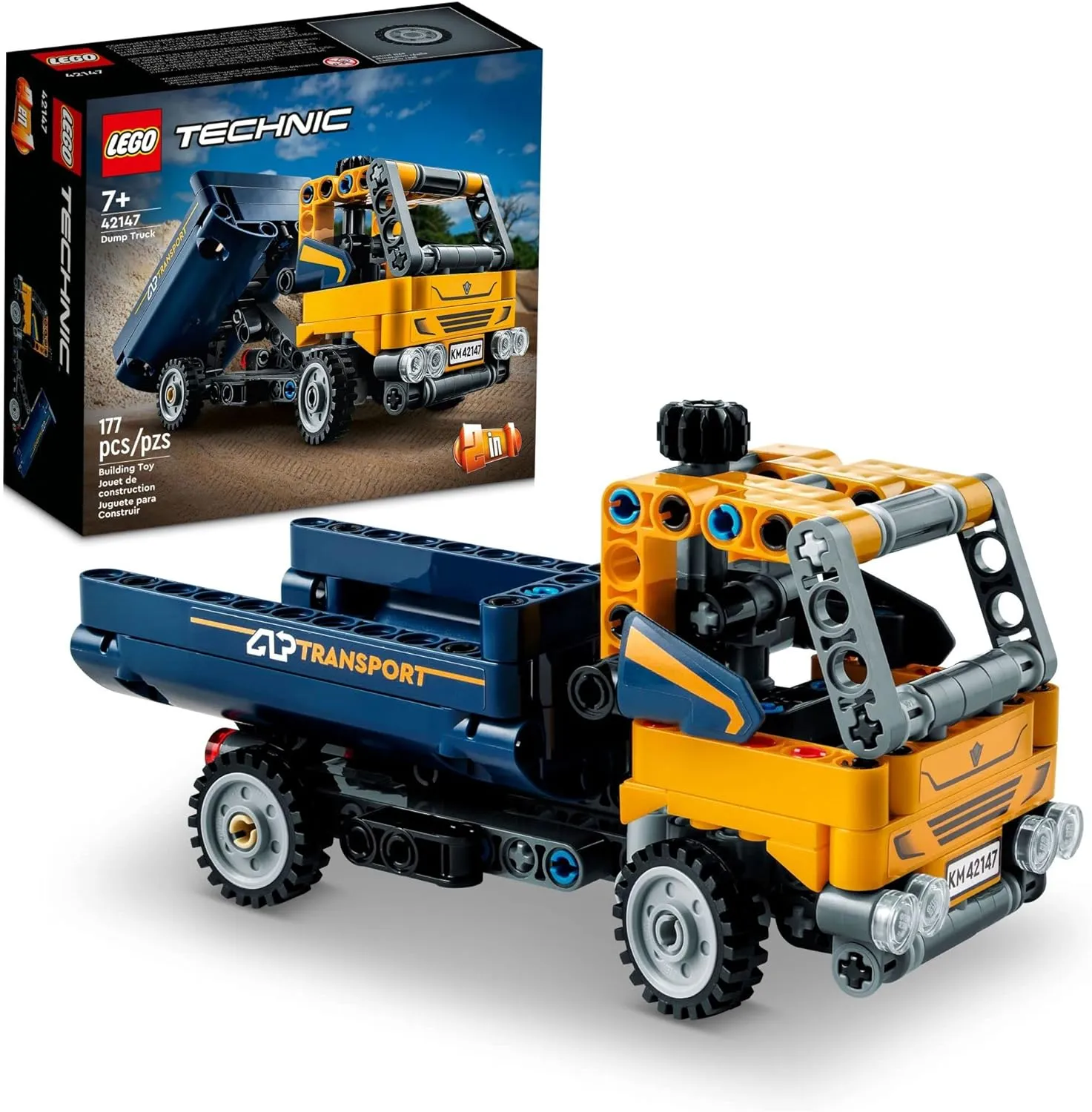 Lego Technic Volqueta 42147 177 Pzs