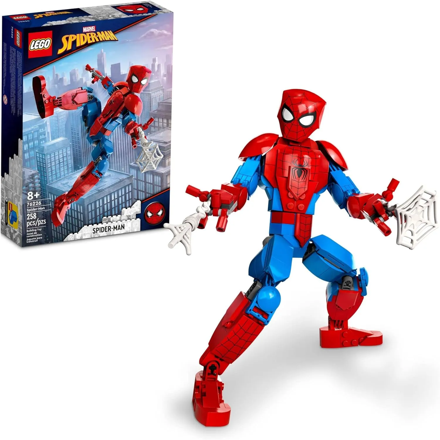 Lego Figura De Spider Man 76226 258 Pzs
