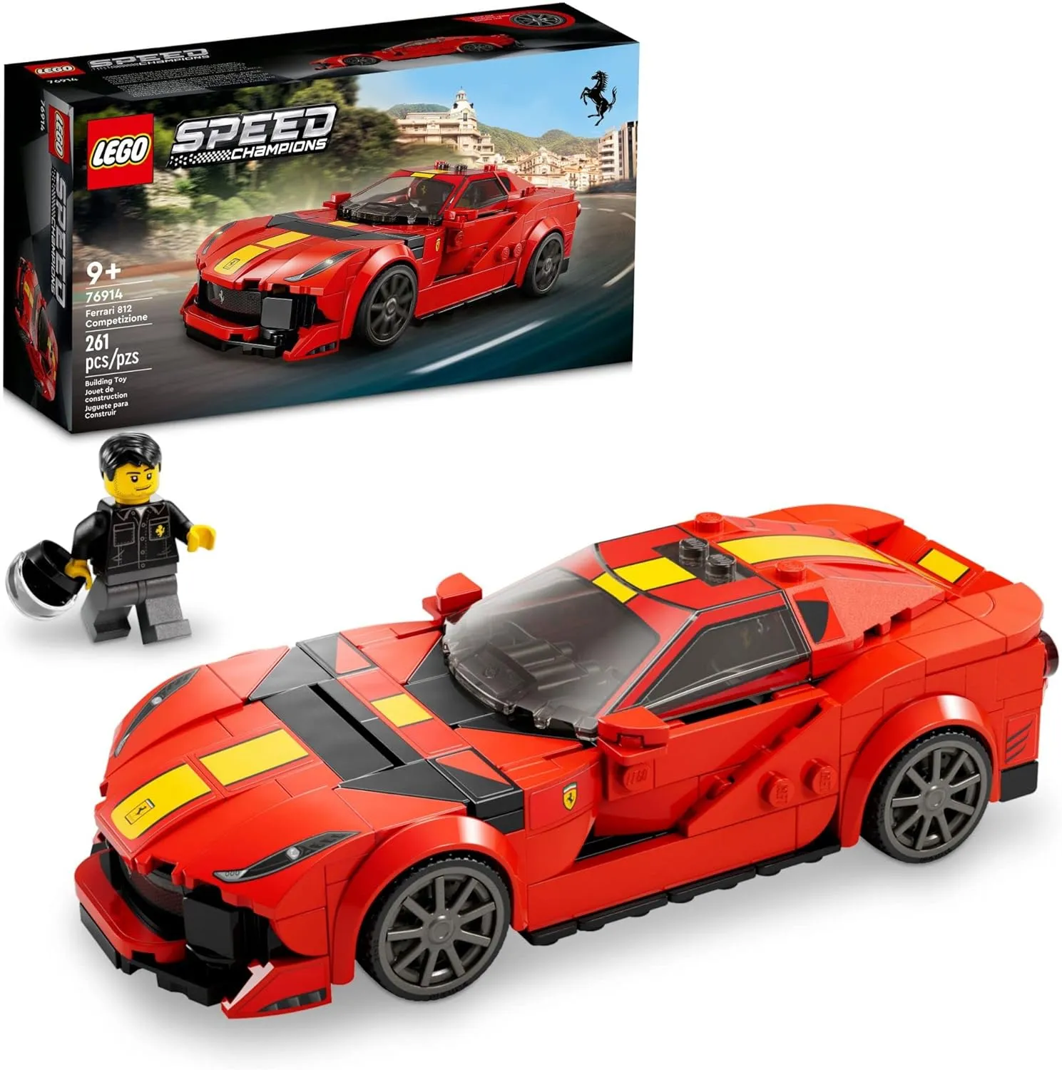 Lego Speed 76914 Ferrari 812 Competizione 261 Pzs