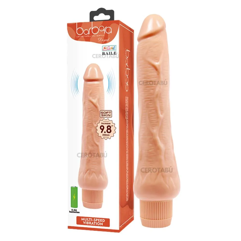 Vibrador Consolador Barbara Dildo Juguete Sexual